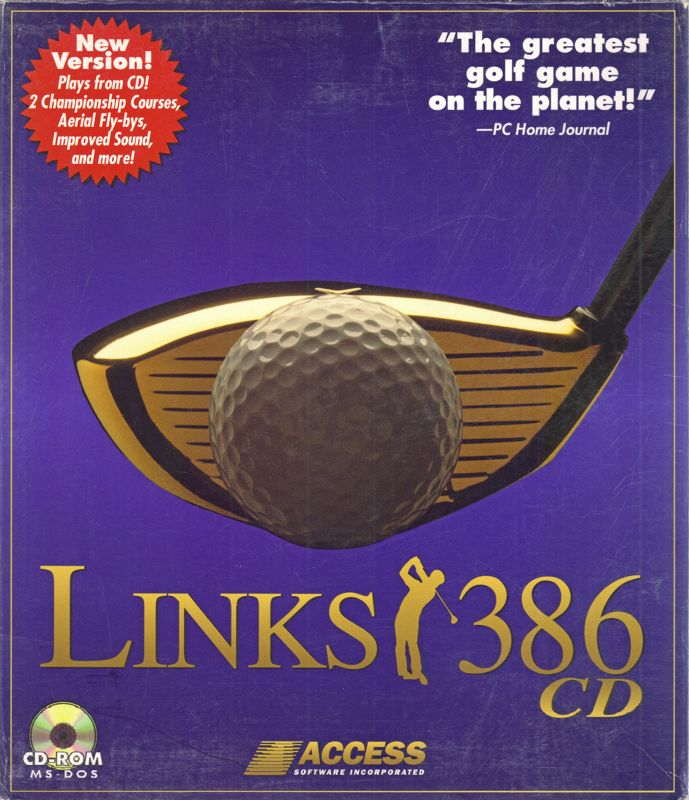 Links 386 CD box art