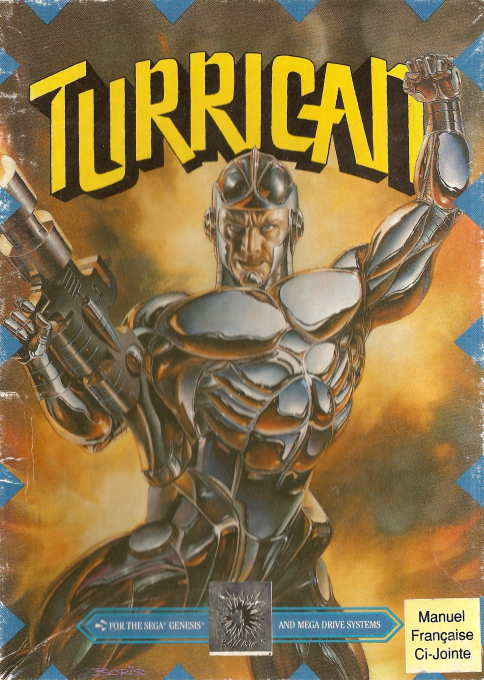 Turrican — box-2D (EU)