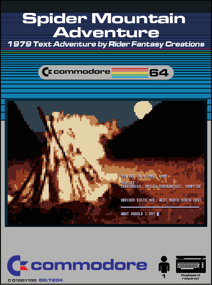 Spider Mountain Adventure box art