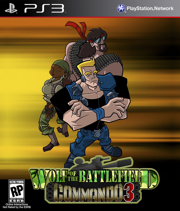 Wolf of the Battlefield - Commando 3 box art