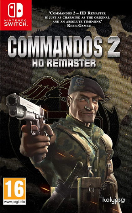 Commandos 2 - HD Remaster — box-2D (EU)