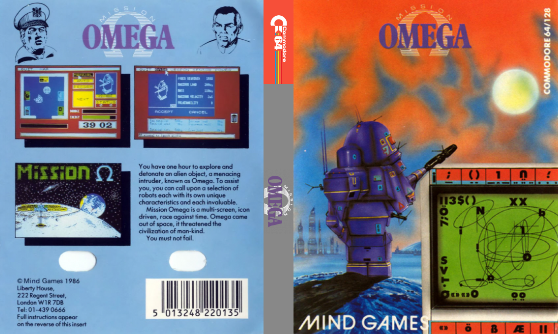 Mission Omega — box-texture (EU)