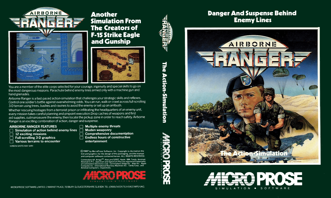 Airborne Ranger — box-texture (EU)