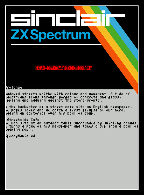ZxZvm - Downtown Tokyo Present Day box art