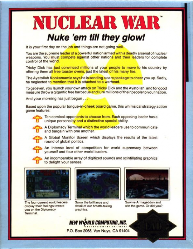 Nuclear War — box-2D-back (US)
