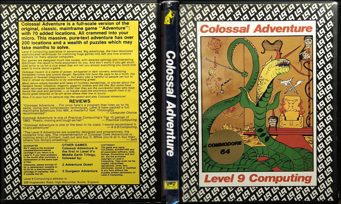 Colossal Adventure — box-texture (EU)