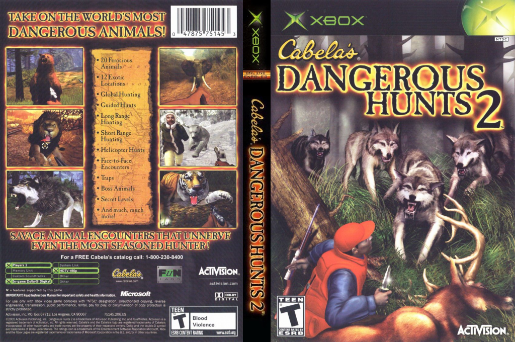 Cabela's Dangerous Hunts 2 — box-texture (US)