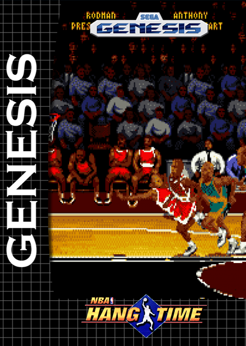 Nba Hang Time — box-2D (SS)