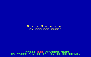QikServe box art