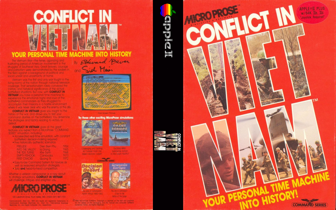 Conflict In Vietnam — box-texture (US)