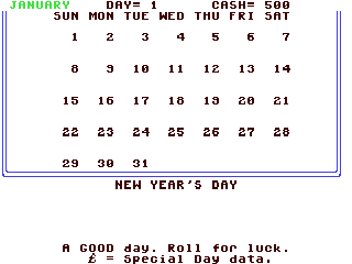 Kalender Kruze — ss (WOR)