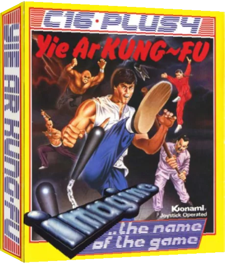 Yie Ar Kung-Fu — box-3D (EU)
