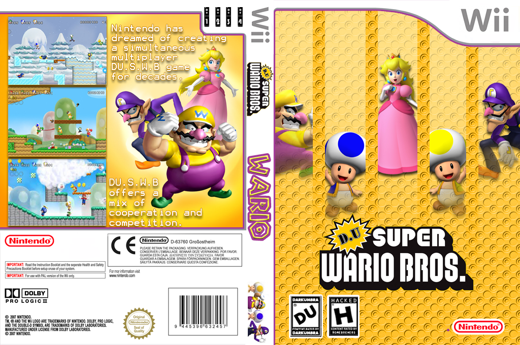 DU Super Wario Bros — box-texture (US)