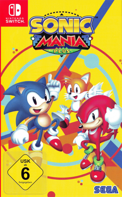 Sonic Mania Plus — box-2D (DE)