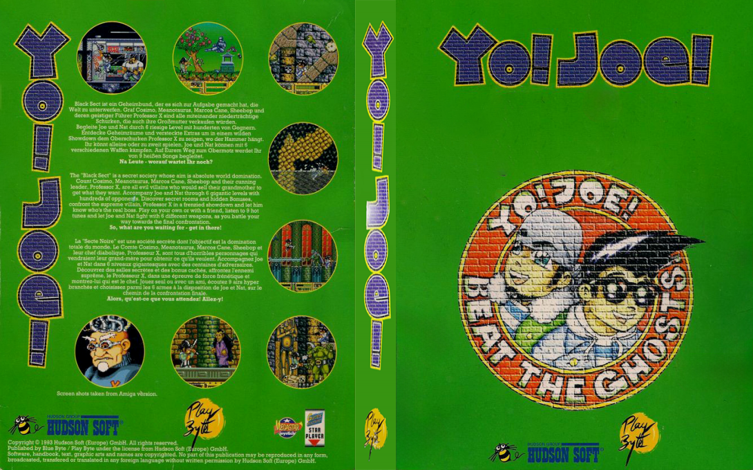 Yo! Joe! Beat The Ghosts — box-texture (EU)