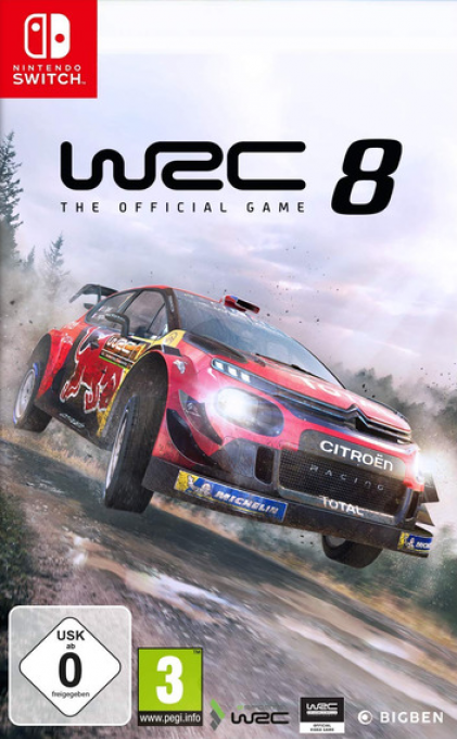 WRC 8 - FIA World Rally Championship — box-2D (DE)