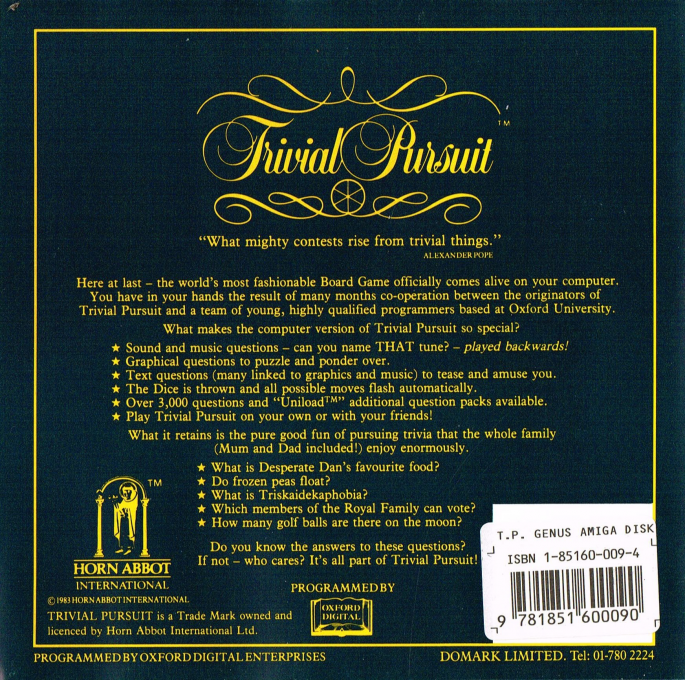 Trivial Pursuit - The Computer Game - Genus Edition — box-2D-back (EU)