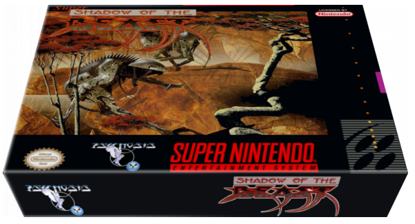 Super Shadow Of The Beast — box-3D (US)
