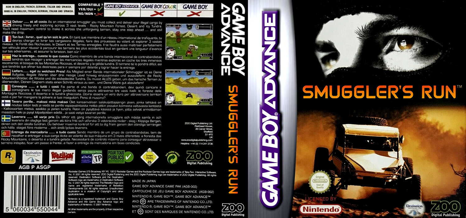 Smuggler's Run — box-texture (EU)
