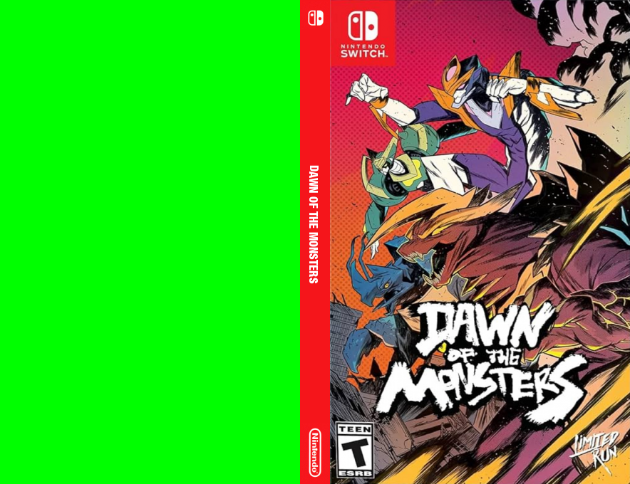 Dawn of the Monsters — box-texture (US)
