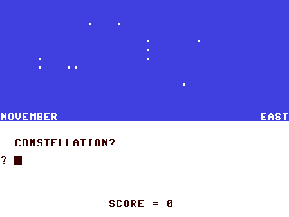 Stargazer! — ss (WOR)