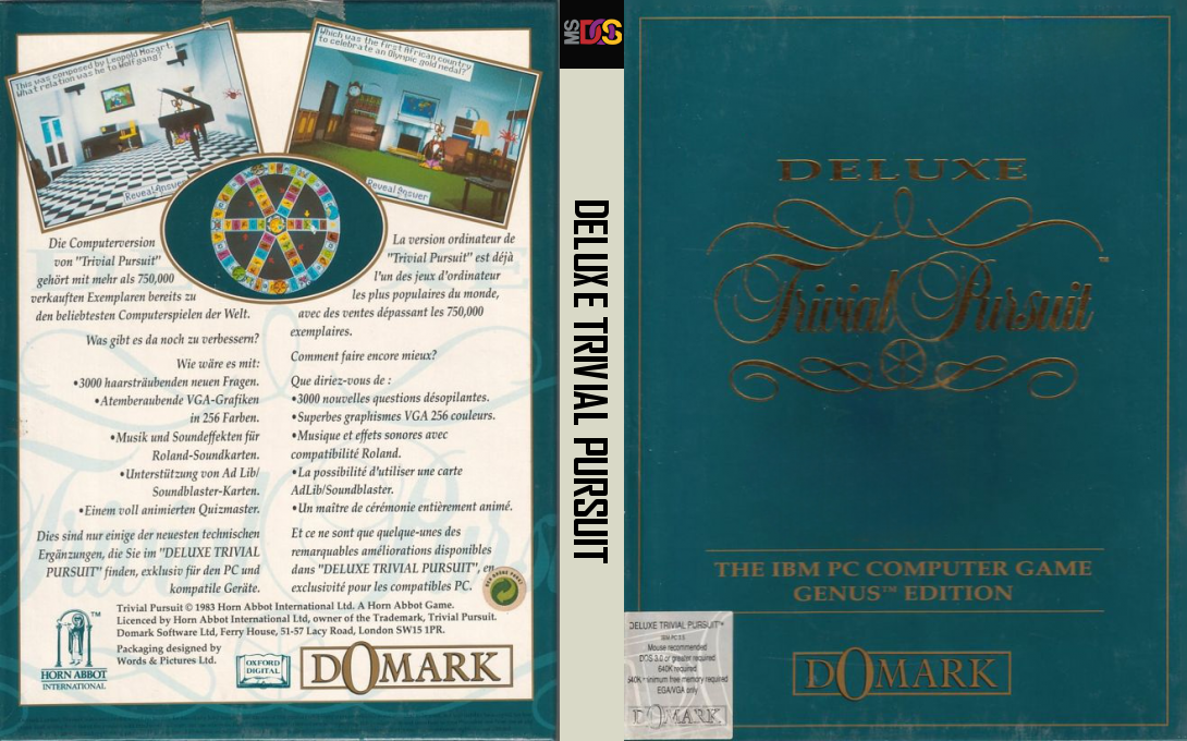 Deluxe Trivial Pursuit — box-texture (EU)