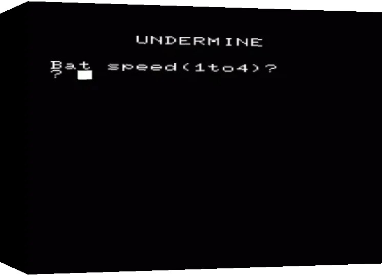Undermine — box-3D (WOR)