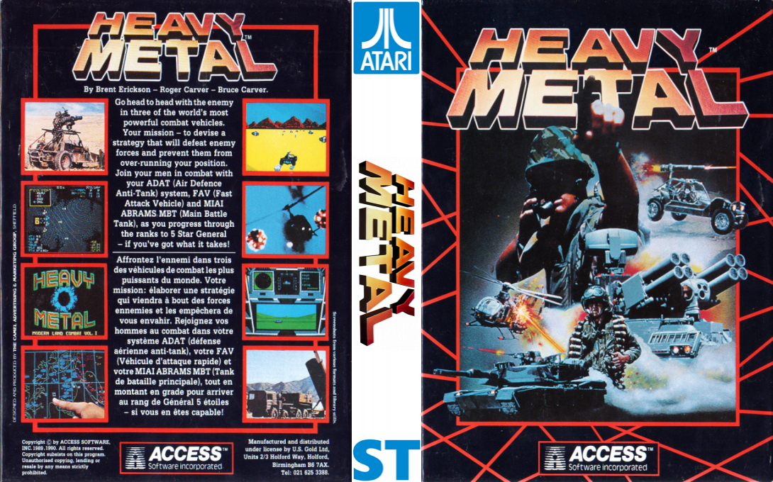 Heavy Metal — box-texture (EU)