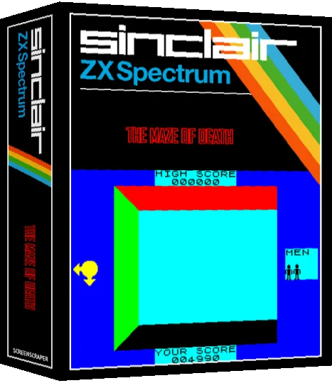 The Maze of Death — box-3D (SS)