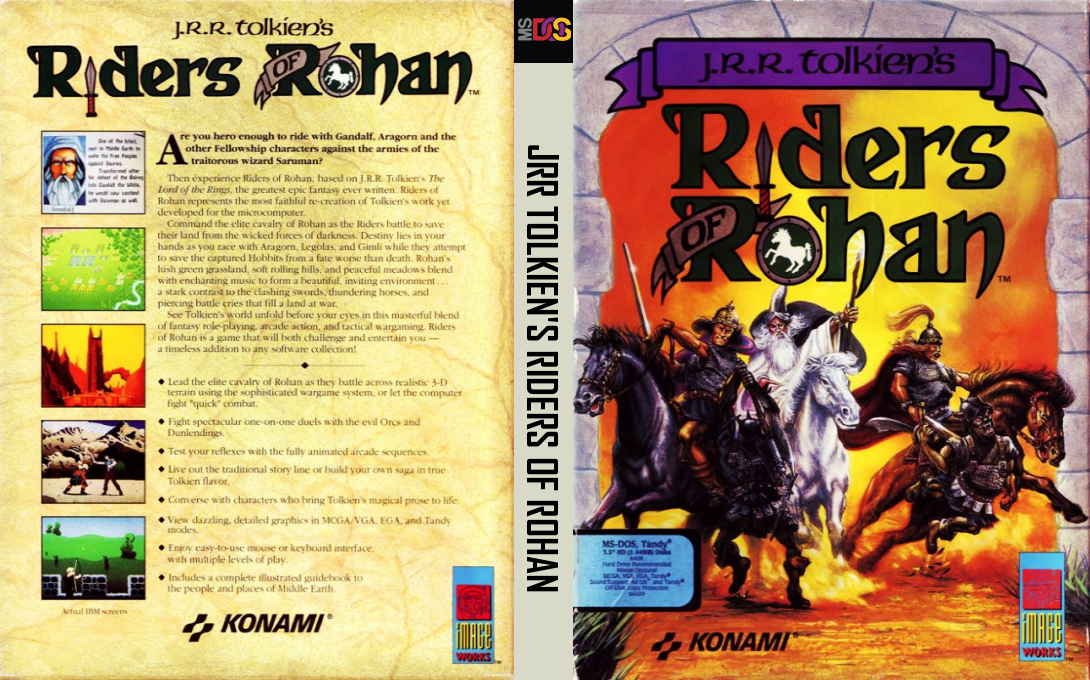 J.R.R. Tolkien's Riders of Rohan — box-texture (US)