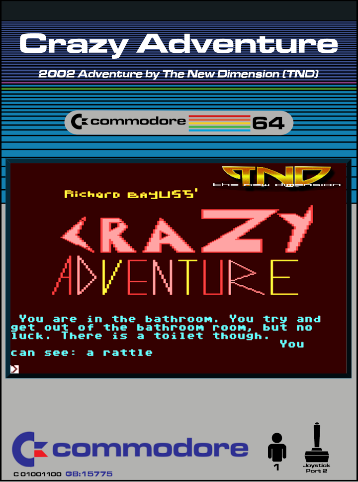 Crazy Adventure box art