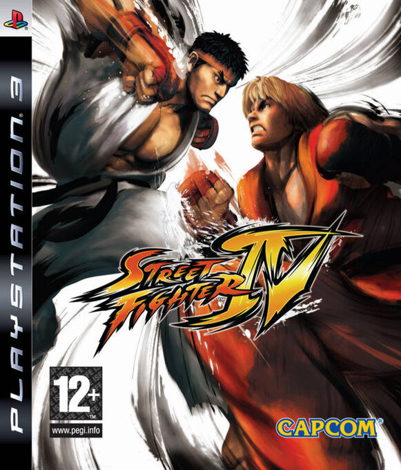 Street Fighter 4 — box-2D (EU)