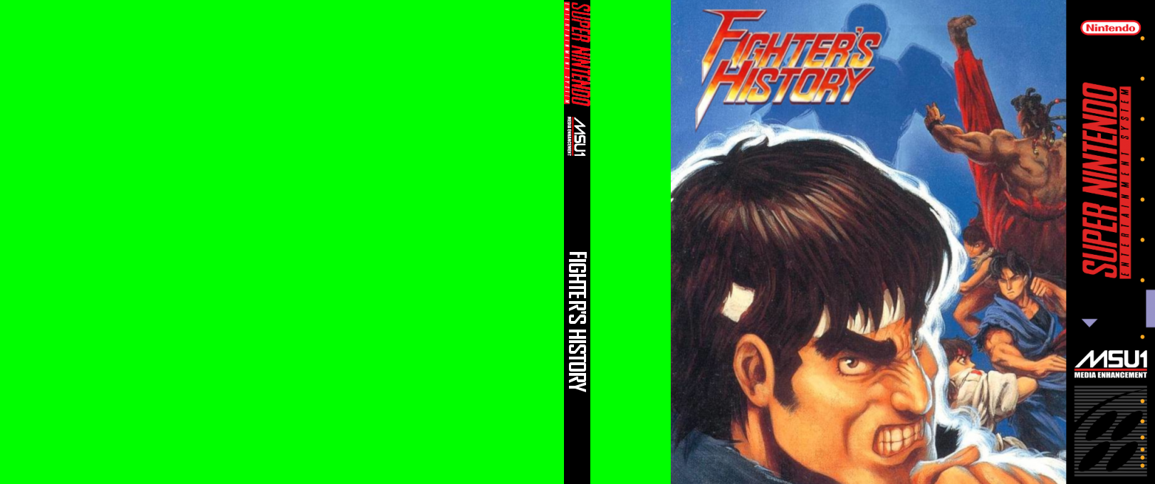 Fighter's History — box-texture (US)