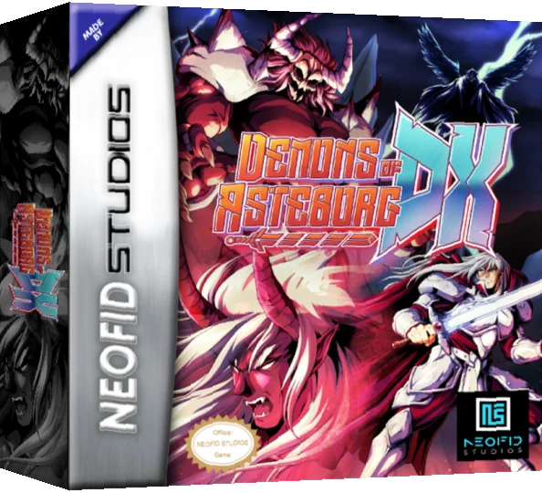 Demons of Asteborg DX — box-3D (WOR)