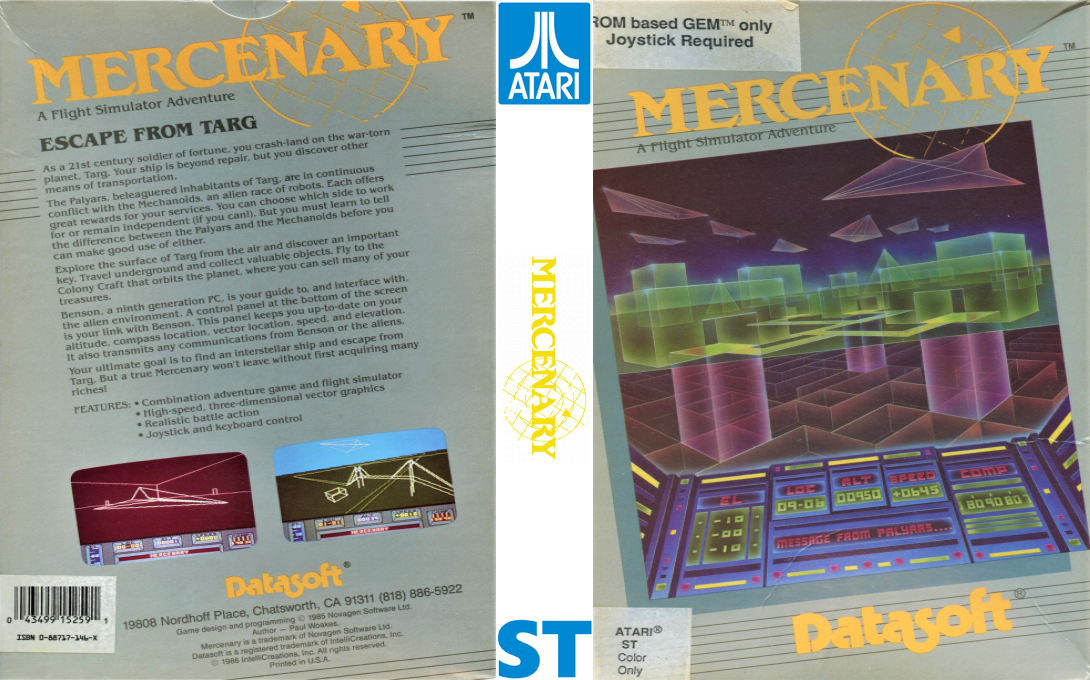 Mercenary — box-texture (US)