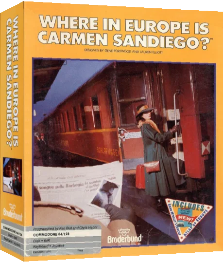 Where in Europe is Carmen Sandiego? — box-3D (US)