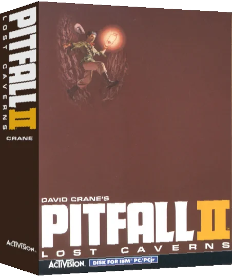 Pitfall 2 - Lost Caverns — box-3D (US)