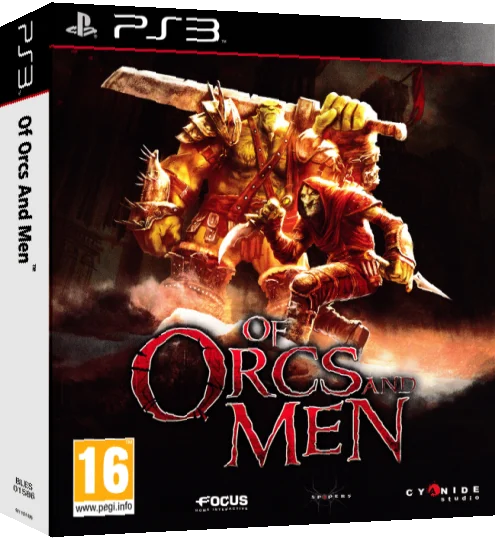 Of Orcs and Men — box-3D (EU)