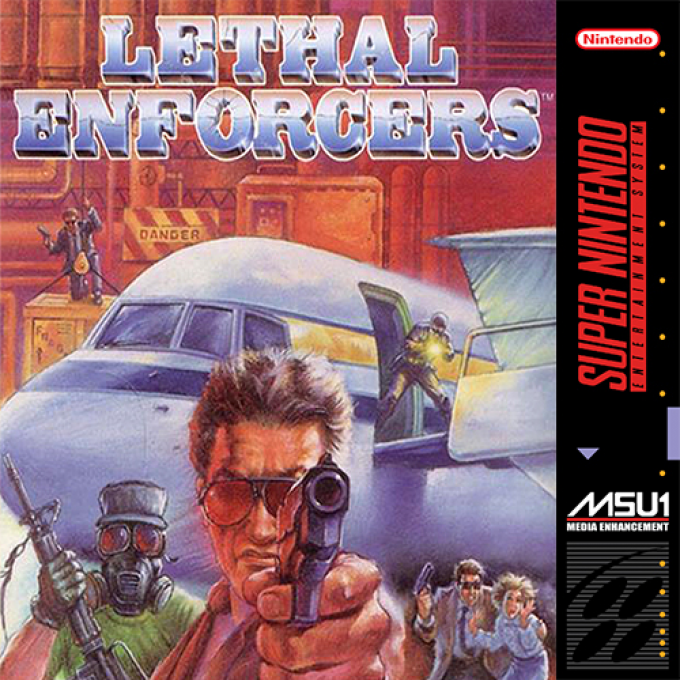 Lethal Enforcers box art