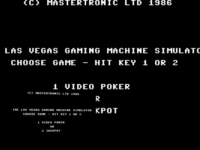 The Las Vegas Gambling Machine Simulator — mixrbv2 (WOR)