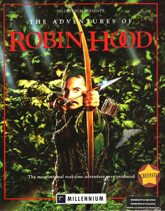 Adventures Of Robin Hood, The box art