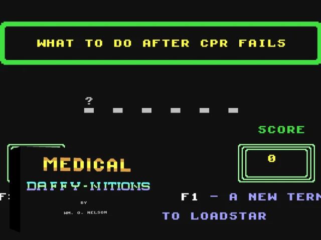 Medical Daffy-Nitions — mixrbv2 (WOR)