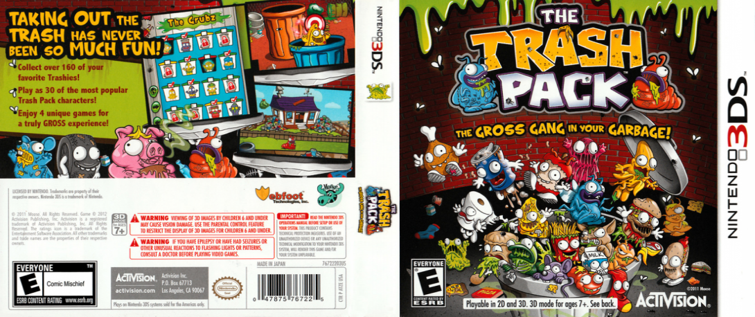 The Trash Pack — box-texture (US)