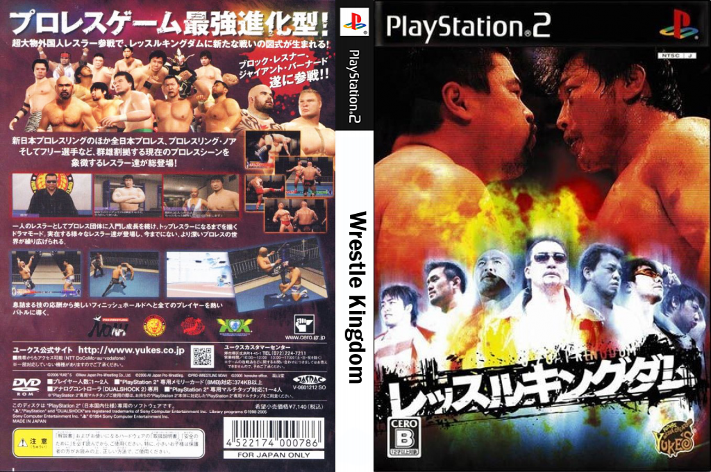 Wrestle Kingdom — box-texture (JP)