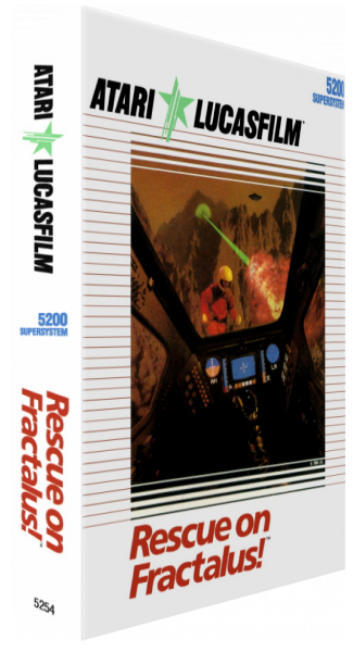 Rescue On Fractalus! — box-3D (US)