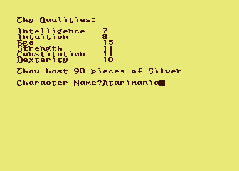 Dunjonquest - Upper Reaches Of Apshai — ss (WOR)