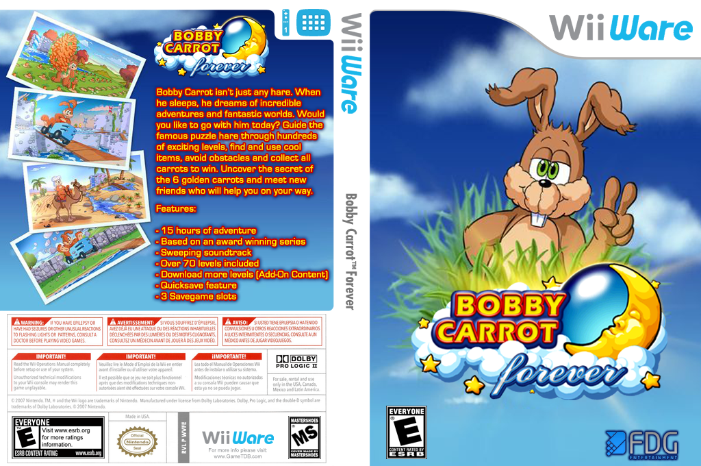 Bobby Carrot Forever — box-texture (US)