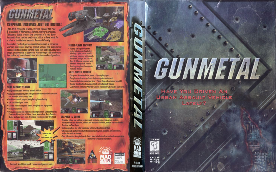 Gunmetal — box-texture (US)
