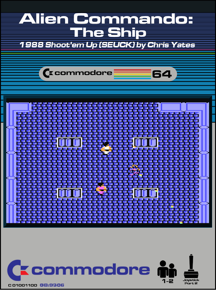 Alien Commando : The Ship box art