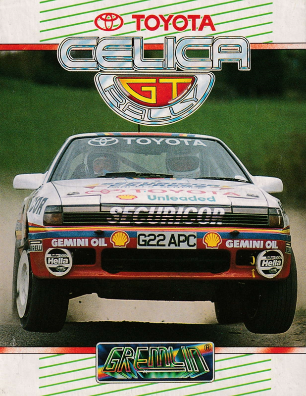 Toyota Celica GT Rally box art